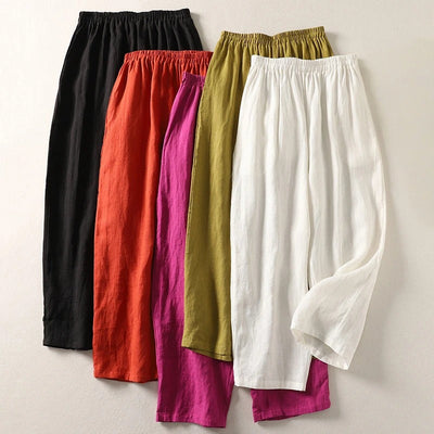 Amandine – Pantalon en lin léger et élégant