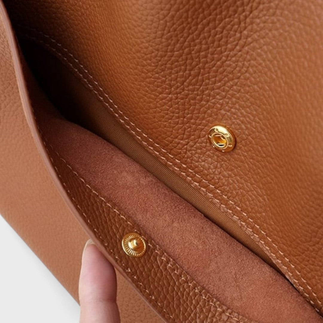 Aurélie - Sac à bandoulière en cuir élégant et intemporel