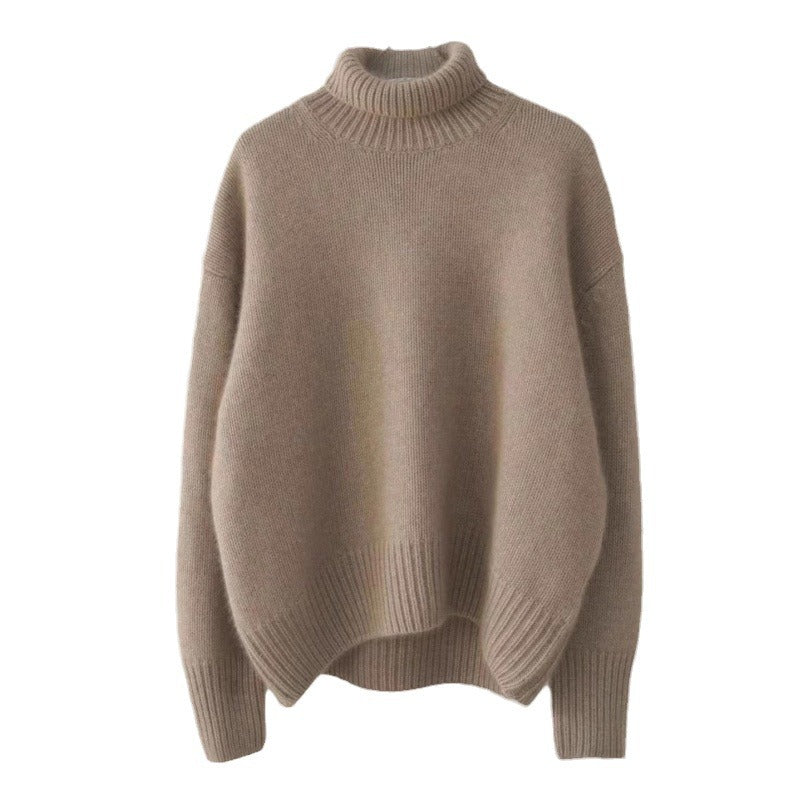 Grażyna — Pull doux avec col montant