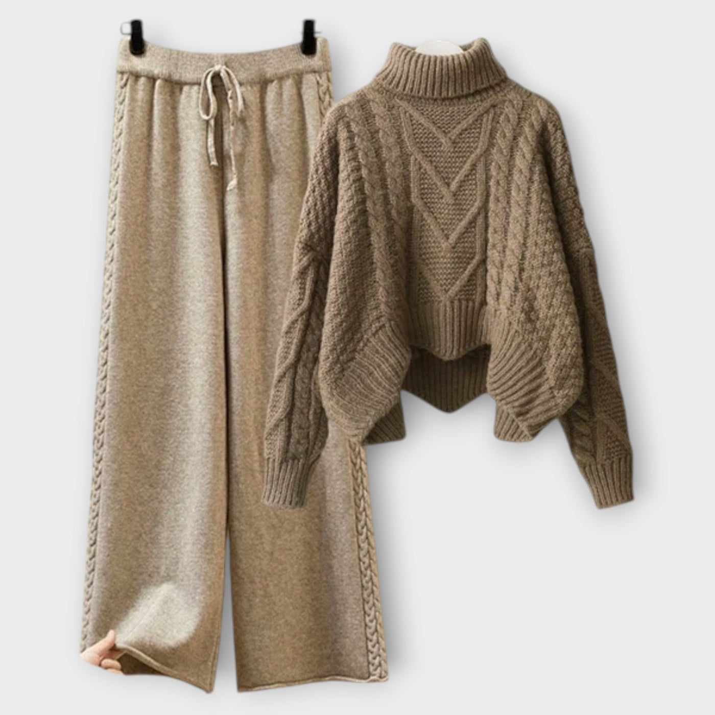 Olivia – Ensemble en tricot élégant