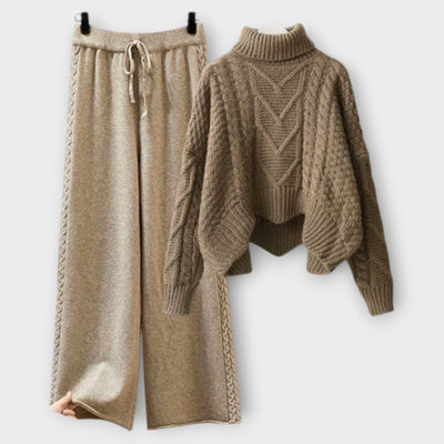 Olivia – Ensemble en tricot élégant