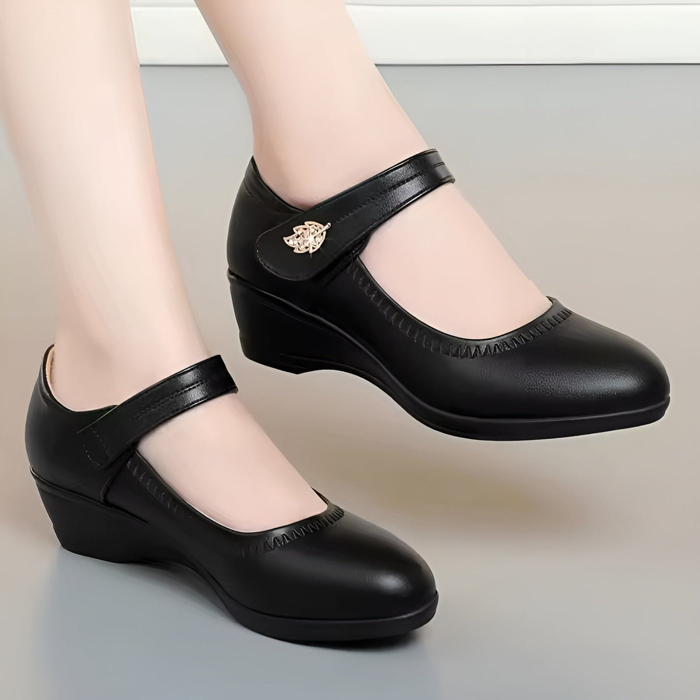 MELLY | CHAUSSURES EN CUIR PU SOUPLE