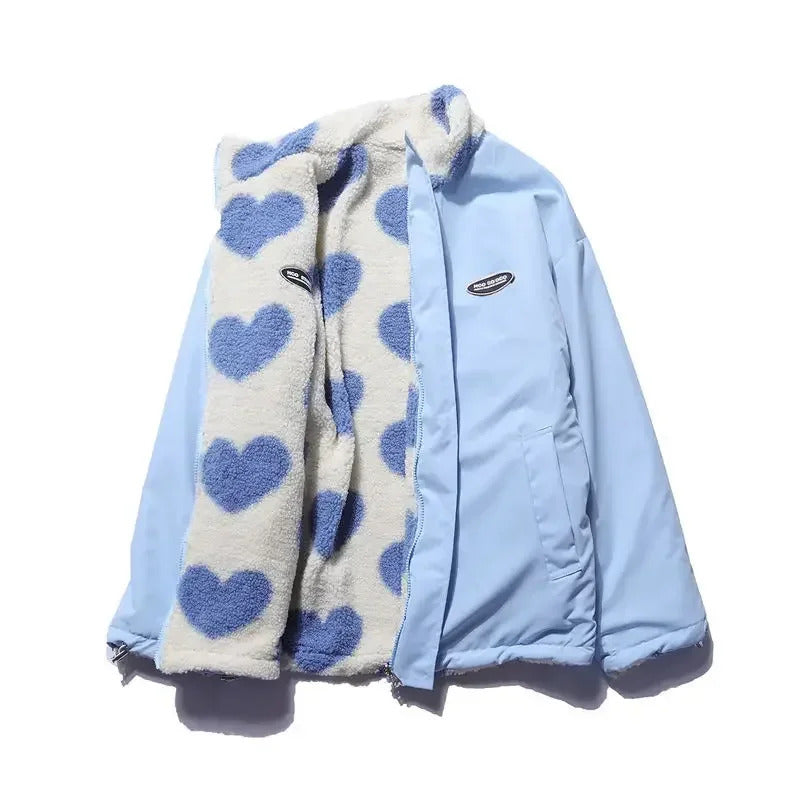 Katharina™ | Veste réversible à cœurs