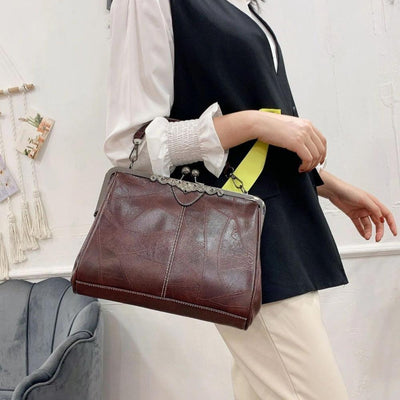 MILA | SAC À MAIN VINTAGE À FERMETURE À CLAPET