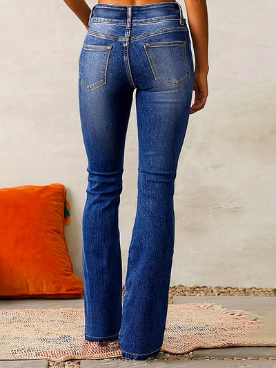 Marylène – Jean évasé taille haute tendance