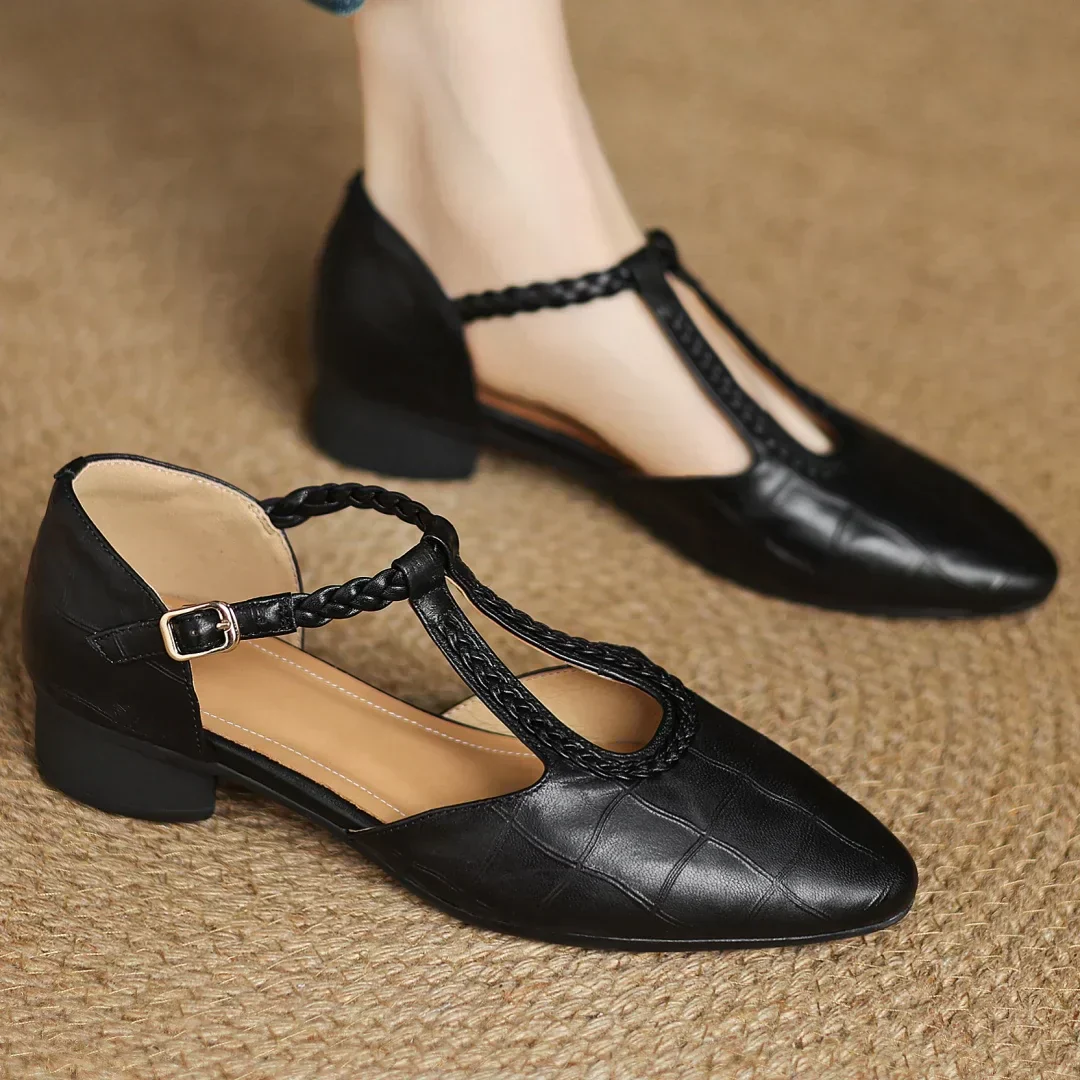 Sara – Chaussures Orthopédiques en Cuir ⏐ Édition Premium