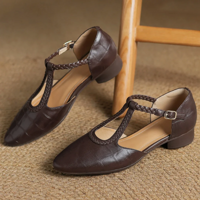 Sara – Chaussures Orthopédiques en Cuir ⏐ Édition Premium
