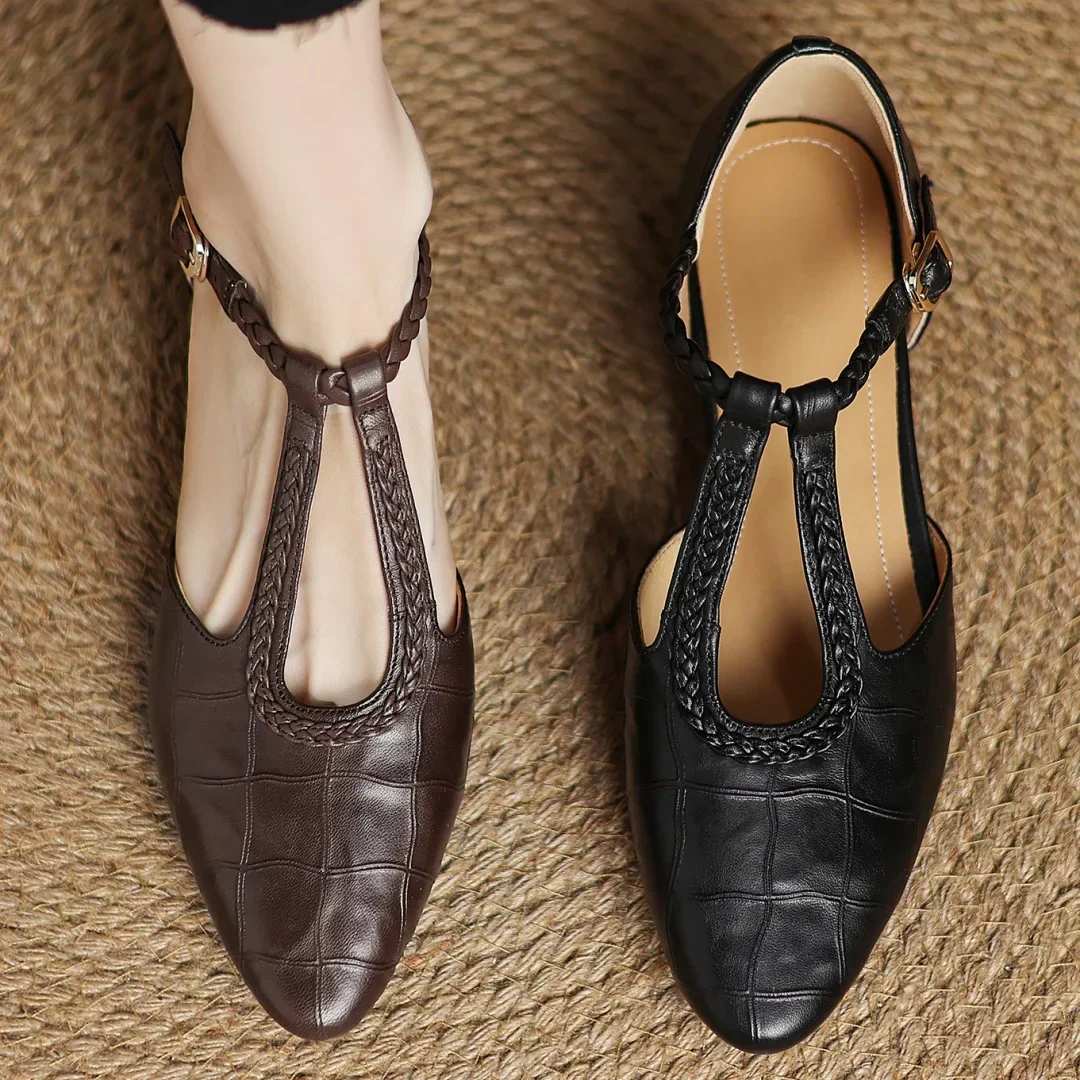 Sara – Chaussures Orthopédiques en Cuir ⏐ Édition Premium