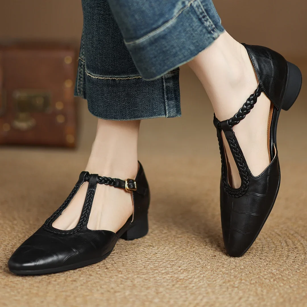 Sara – Chaussures Orthopédiques en Cuir ⏐ Édition Premium