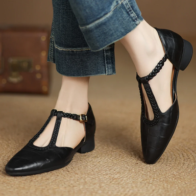 Sara – Chaussures Orthopédiques en Cuir ⏐ Édition Premium