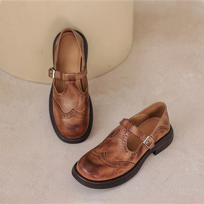 VELDA | MARY JANES CONFORT ÉLÉGANT EN CUIR
