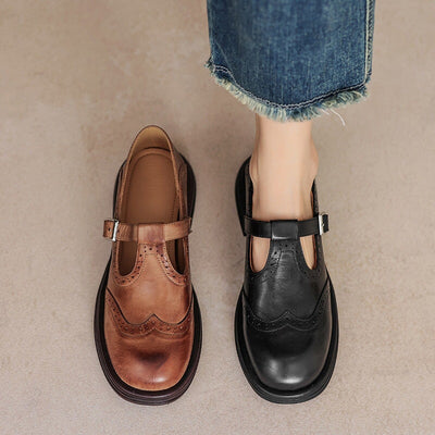 VELDA | MARY JANES CONFORT ÉLÉGANT EN CUIR