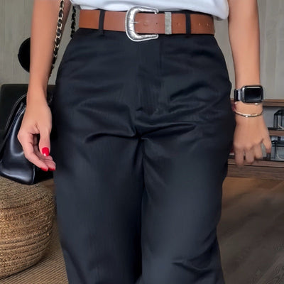 Caprice - Pantalon de costume à rayures élégant